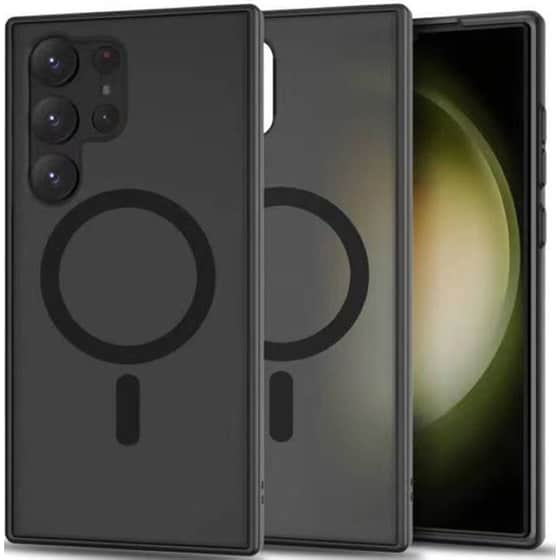 Θήκη Samsung Galaxy 23 Ultra - Tech-Protect Magmat - Matte Black image 0