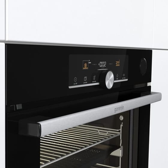 GORENJE BPSAX6747A08BGWI 77 Lt Μαύρο Εντοιχιζόμενος Φούρνος Άνω Πάγκου image 6
