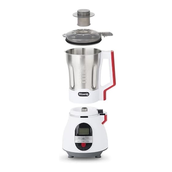Παρασκευαστής Σούπας H. KOENIG MX36 900 W 1.7 L Λευκό image 1