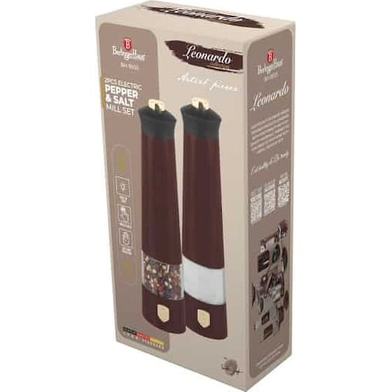 Berlinger Haus Σετ Ηλεκτρικοί Μύλοι με Κεραμικό Μύλο Leonardo Collection image 3
