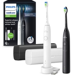 Σετ Ηλεκτρικές Οδοντόβουρτσες PHILIPS Sonicare 5300 HX7109/01 - Λευκό/Μαύρο