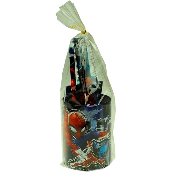 GIM Σχολικό Σετ & Μεταλλική Μολυβοθήκη Spider-Man image 0