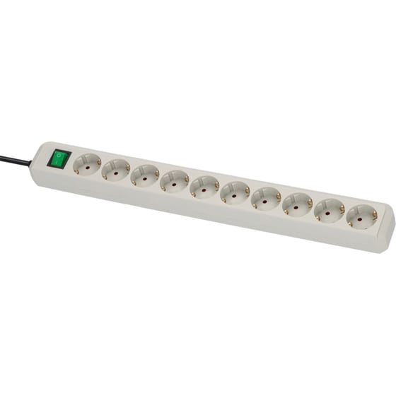 Πολύπριζο Brennenstuhl Eco-line 10 Θέσεων 3m - Λευκό image 2