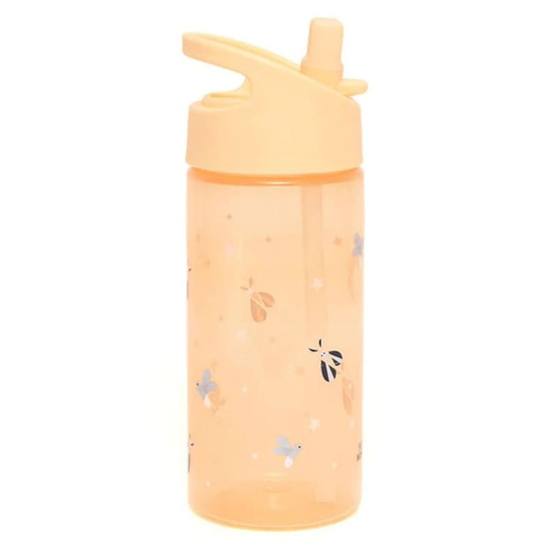 Παγούρι με Καλαμάκι Petit Monkey Fox και Fireflies Φ7x15 380ml