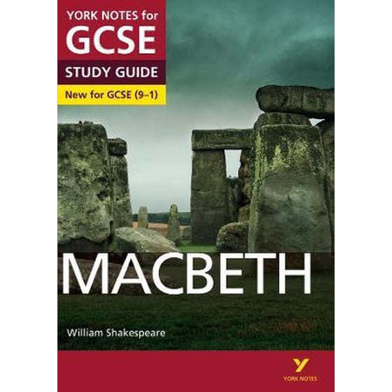 Macbeth STUDY GUIDE: York Notes for GCSE (9-1): - everything you need to catch up, study and prepare for 2022 and 2023 assessments and exams image 0