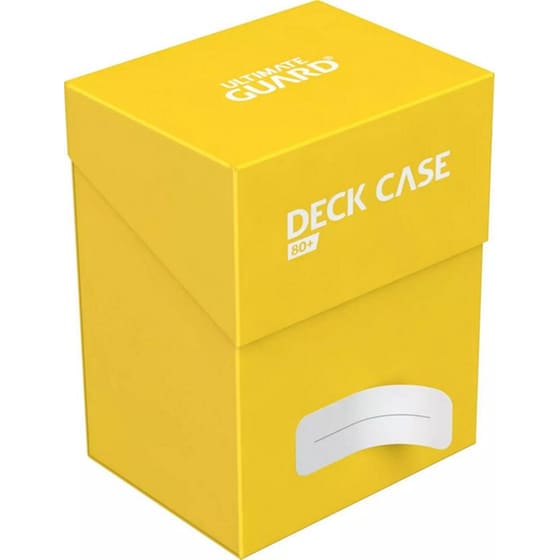 Ultimate Guard Deck Case 80+ Standard Size Yellow image 2