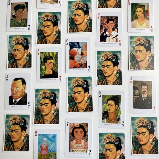 AS Games Συλλεκτική Τράπουλα Frida Kahlo image 1