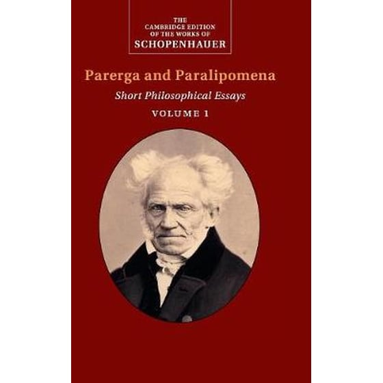 Schopenhauer: Parerga and Paralipomena: Volume 1 image 0