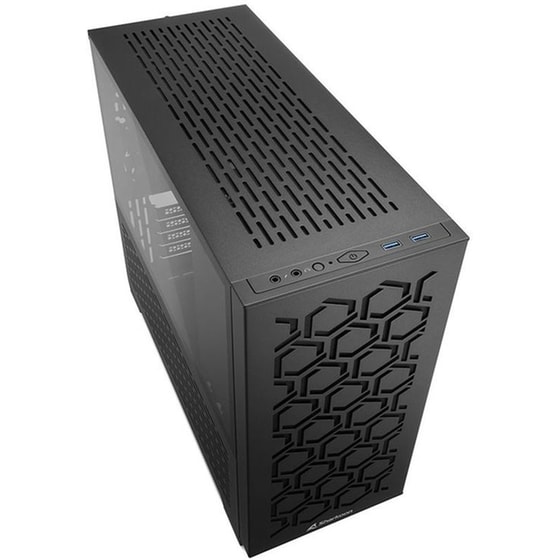 Κουτί Desktop Sharkoon MS-Y1000 Midi Tower - Μαύρο image 2