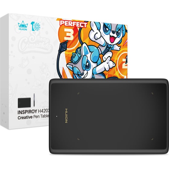 Ταμπλέτα Σχεδίασης Huion Inspiroy H420X - Μαύρο image 6