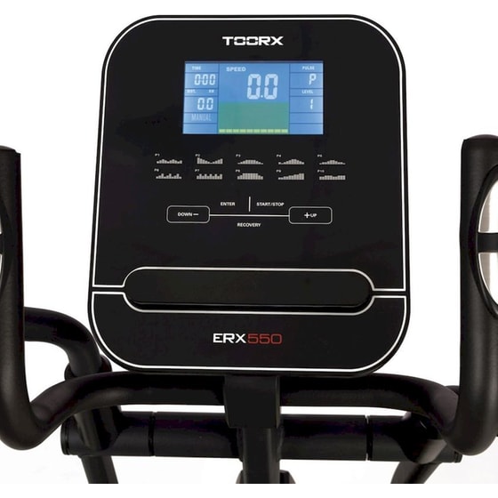 Ελλειπτικό Μηχάνημα Toorx ERX-550 Chrono Line Ηλεκτρομαγνητικό - Μαύρο image 11