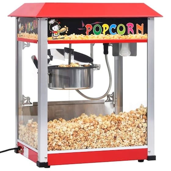 Μηχανή Pop - Corn VIDAXL 51058 1400 W 2.7 L Κόκκινο image 1