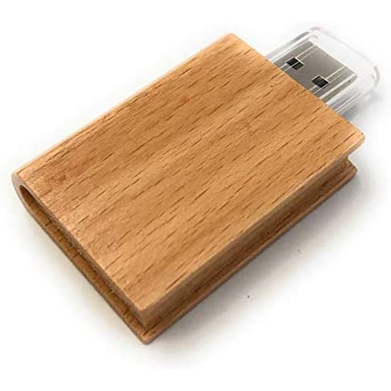 Green Mouse 32GB USB 2.0 Stick Καφέ