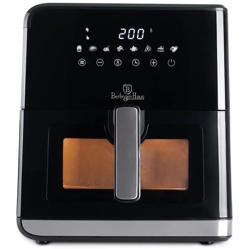 BERLINGER HAUS BERLINGER HAUS BH-9470 με Αποσπώμενο Κάδο 1700 W 7.5 L Μαύρο Φριτέζα Αέρος