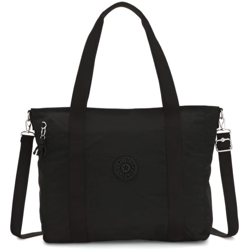 KIPLING Kipling Τσάντα Χειρός 49x35x15cm Σειρά Asseni Black Noir