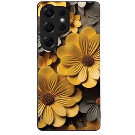 Θήκη Samsung Galaxy S25 Ultra - Sonique 3D Flower Series - Κίτρινο
