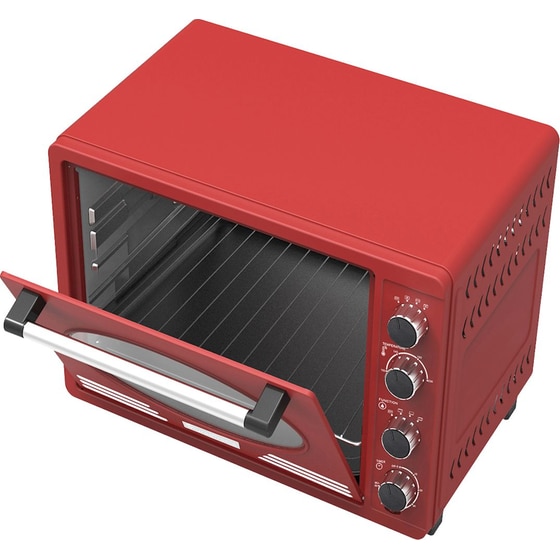 TURBOTRONIC TT-EV35R 35 Lt Κόκκινο Ηλεκτρικό Φουρνάκι image 3