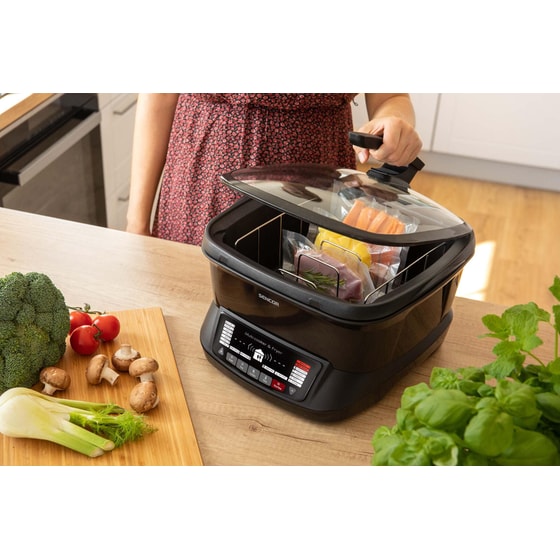SENCOR SFR 9300BK με Καπάκι 1800 W 4.8 L Μαύρο Φριτέζα - Πολυμάγειρας image 3