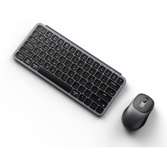 Keychron B1 Pro Combo Ultra-Slim Ασύρματο Bluetooth Σετ Πληκτρολόγιο & Ποντίκι - Space Grey image 2