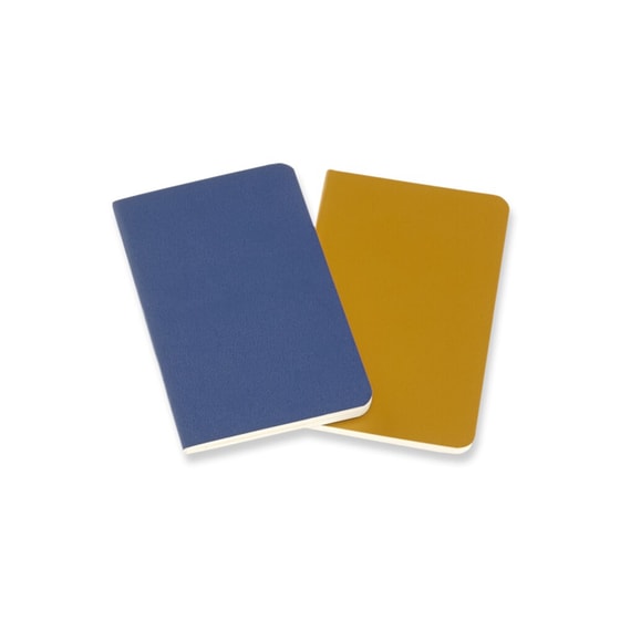 Σημειωματάριο Moleskine Plain Μπλε Extra Small (2 Τεμάχια) image 1