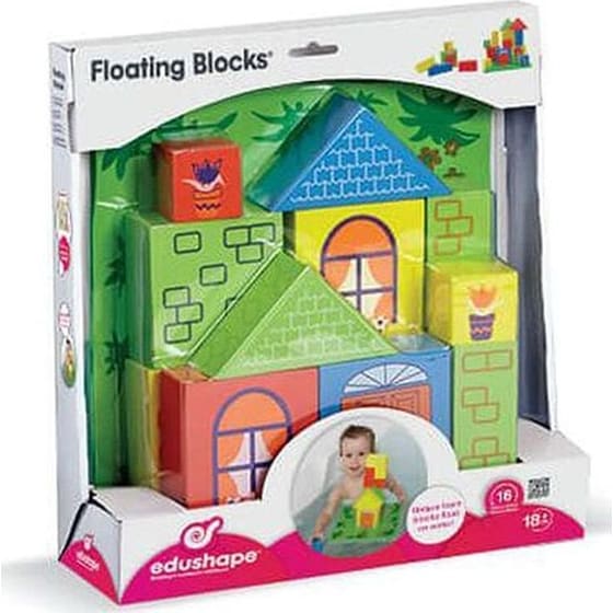 Παιχνίδι Μπάνιου Edushape Αφρώδες Floating Blocks Edu-545300 image 2
