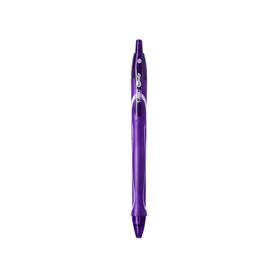 Στυλό Gel BIC Gelo Quick Dry 0.7 mm Μωβ image 0