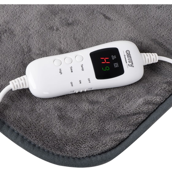 CAMRY CR 7434 Ηλεκτρική Κουβέρτα Υπέρδιπλη 120 W Γκρι image 2