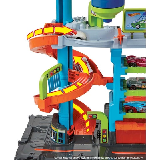 Hot Wheels Mega Πλυντήριο Χρωμοκεραυνών (HDP05) image 2