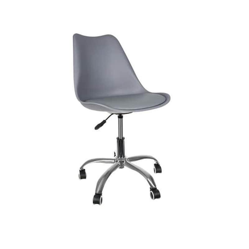 ARIA TRADE Καρέκλα Γραφείου Aria Trade Kiruna από Πλαστικό - Γκρι