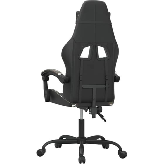 Καρέκλα Gaming VIDAXL 349578 από Τεχνητό Δέρμα - Μαύρο image 4