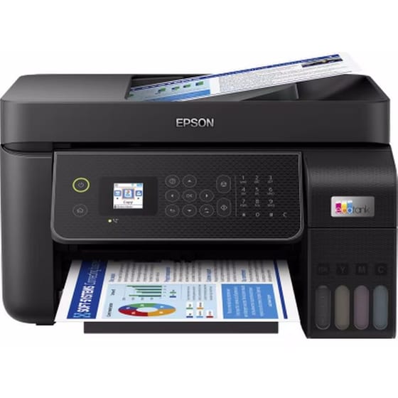 EPSON EcoTank L5310 Εχρωμο Πολυμηχάνημα Inkjet Α4 με δοχεία μελανιού, WiFi, Ethernet image 0
