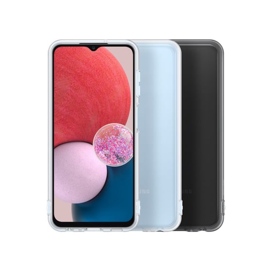 Θήκη Samsung Galaxy A13 - Samsung Soft Clear Cover - Black image 4