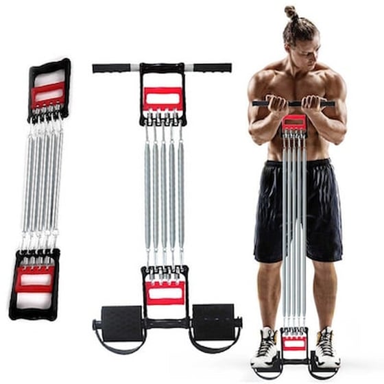Ελατήρια Εκγύμνασης Ρυθμιζόμενα Chest Expander Spring Rowing image 0
