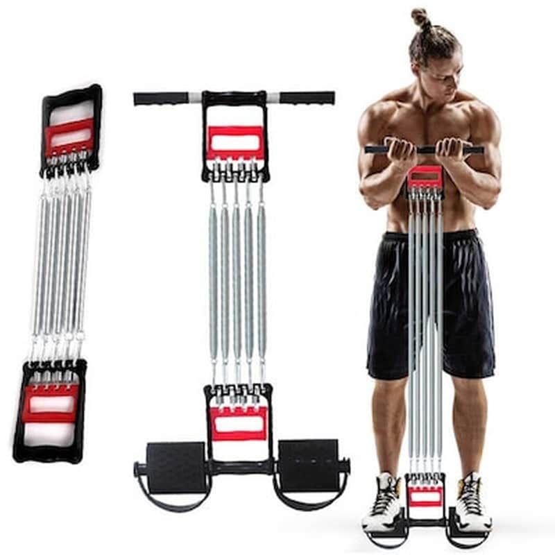 OEM Ελατήρια Εκγύμνασης Ρυθμιζόμενα Chest Expander Spring Rowing