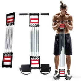 Ελατήρια Εκγύμνασης Ρυθμιζόμενα Chest Expander Spring Rowing