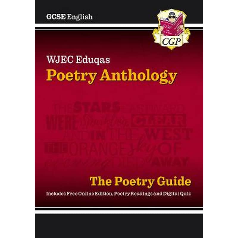 GCSE English WJEC Eduqas Anthology Poetry Guide includes Online Edition, Audio and Quizzes