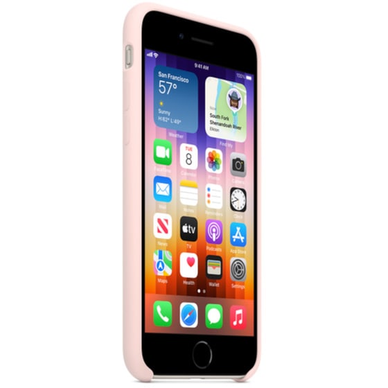 Θήκη Apple iPhone SE - Apple Silicone Case - Chalk Pink image 1