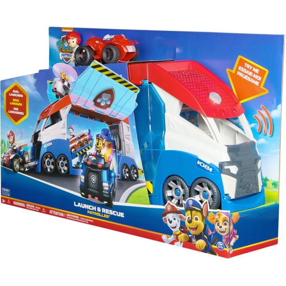 Spin Master Paw Patrol New Paw Patroller Με Εκτοξευτές Οχημάτων image 7