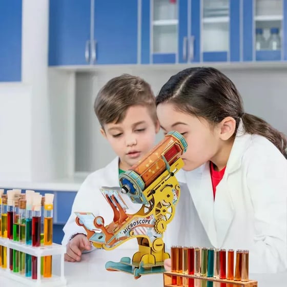 Μικροσκόπιο 3D Cubic Fun National Geographic STEM image 3