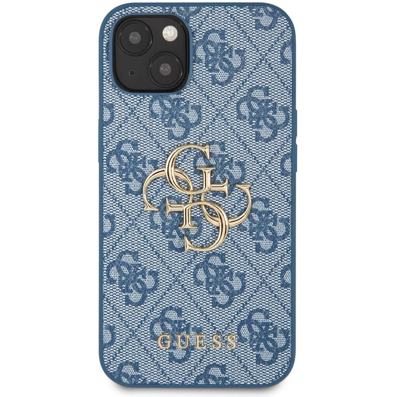 GUESS Guess “4g Logo Collection” Hard Case Pu Leather Θήκη Προστασίας Από Δερματίνη – Iphone 11 (μπλε – Guhcp13s4gmgbl)