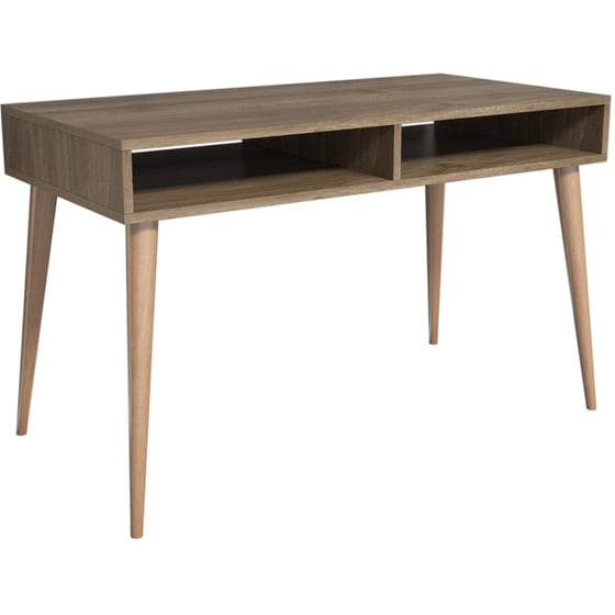 Γραφείο Μελέτης 24Mall Verbano από Μοριοσανίδα 120x60x74.8 cm - Καφέ image 0