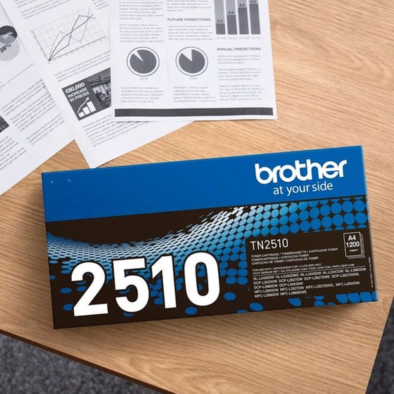 Toner Brother TN-2510 - Black image 1