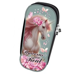 Κασετίνα Οβάλ BMU Butterfly Unicorn
