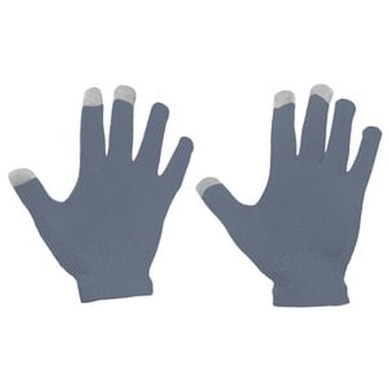 Γάντια Universal Touchscreen Ριγέ - Oem - Ανοιχτό Γκρι - Γάντια Touchscreen image 0
