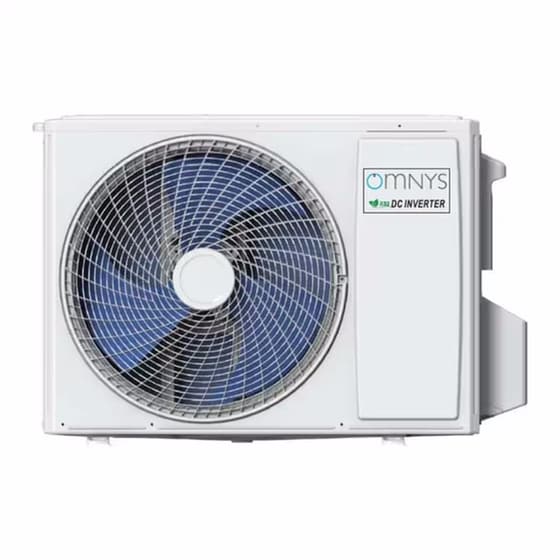 OMNYS WNS-12R23 Κλιματιστικό Inverter 12.000 BTU A++/A+++ με WiFi image 3