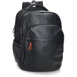 Pepe Jeans Τσάντα Πλάτης 30x42x14.5cm Σειρά Egham - Μάυρο