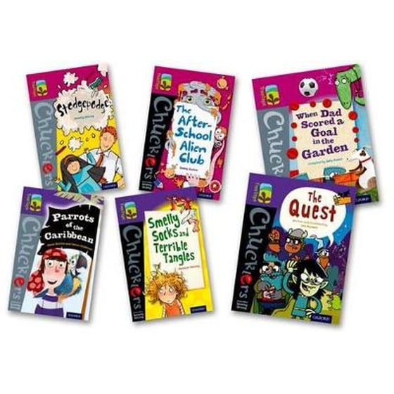 Oxford Reading Tree TreeTops Chucklers: Oxford Level 10-11: Pack of 6 image 0