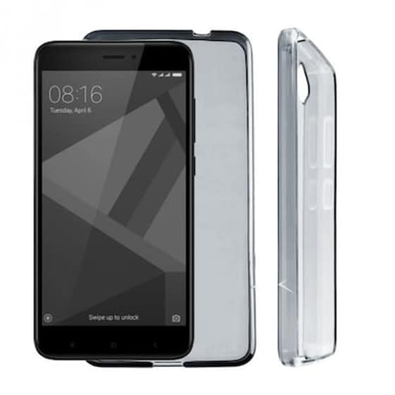 Θήκη Xiaomi Redmi Note 4X - Volte-Tel Air Slimcolor - Διάφανο Γκρι image 0