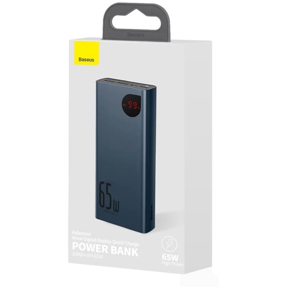 Powerbank Baseus Adaman 20.000mAh - Μπλε image 8