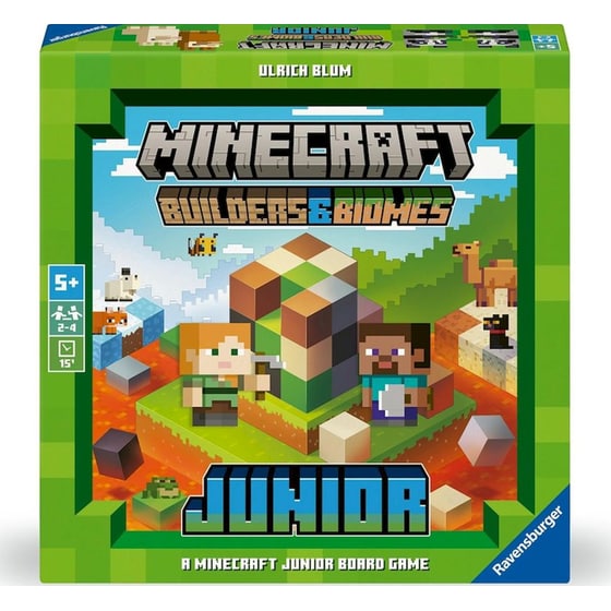 Minecraft Builders & Biomes Junior Επιτραπέζιο (Ravensburger) image 0